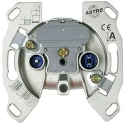 Astro GUT 152 Steckdose TV (koaxial) Edelstahl