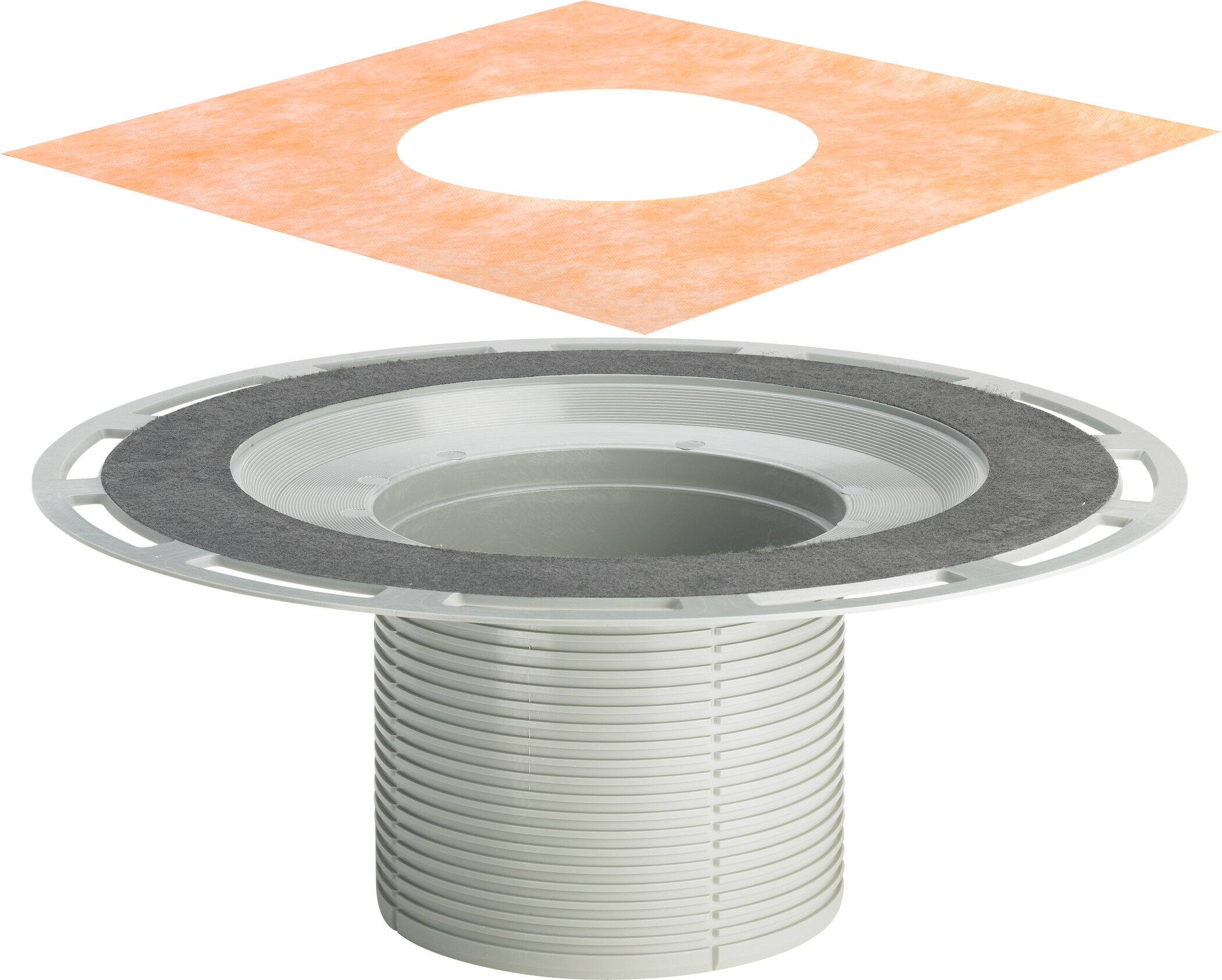 Viega Advantix plus Viega extension 4994 DN 150, plastique, avec protection du bâtiment