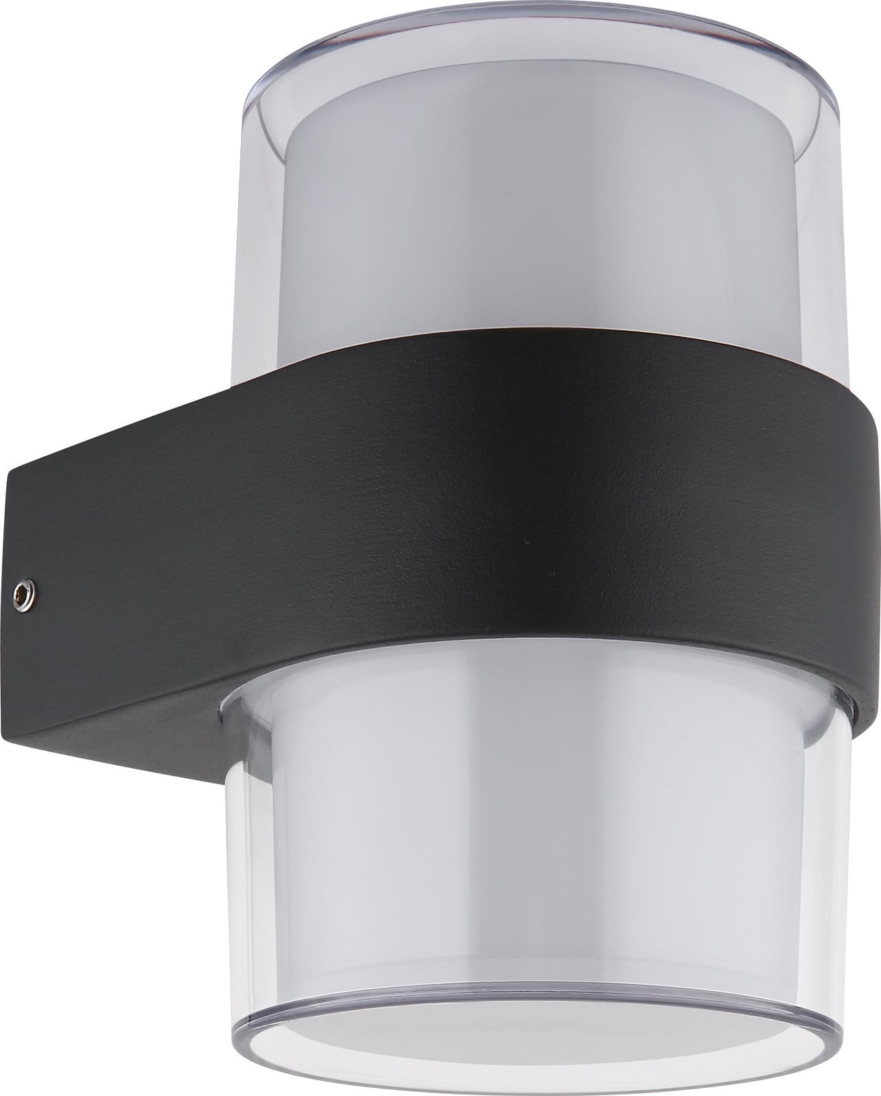 Globo Design wandlamp Ignacio antraciet up/down LED