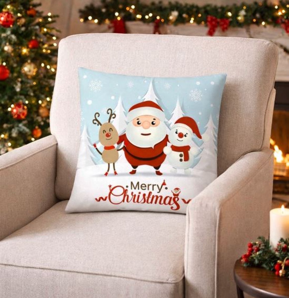 Cozy Christmas Friends Collection Kussenhoes 45 x 45 cm