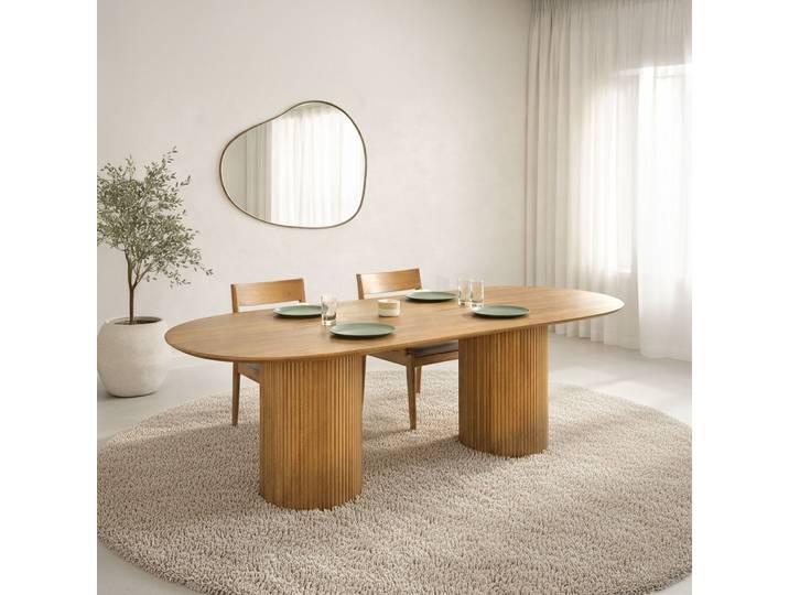 Table en bois massif - Thanais