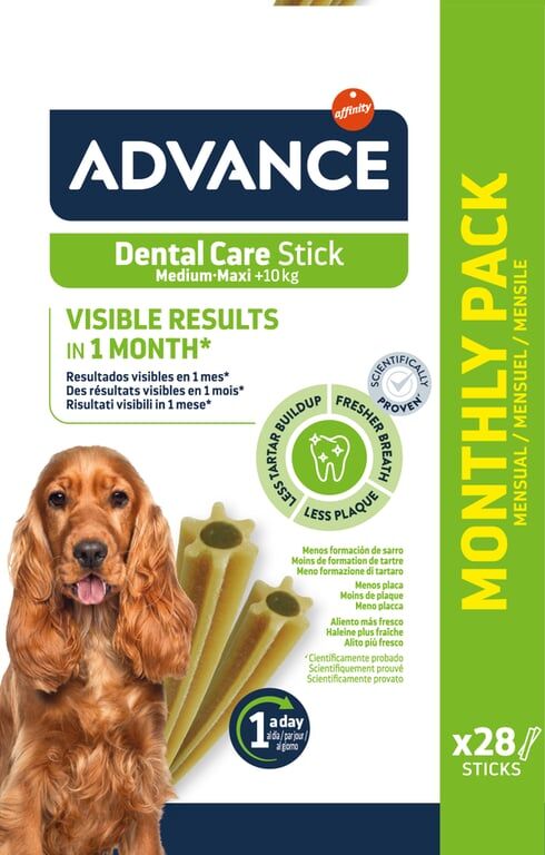 Advance Snack Dental Care Stick 13 uds x 180g