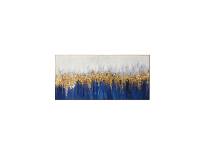 Handgemaltes, gerahmtes Bild „Goldene Gischt“ 70 x 150 cm Multicolor Crea Collection
