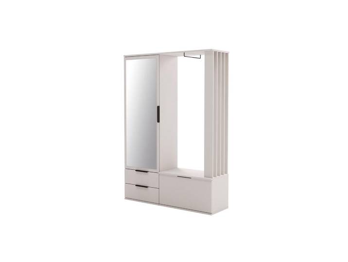 Deine Möbel 24 Garderobe Famo 140/200 in Kaschmir, 140x200x43 cm, Garderobe, Garderoben-Sets & Garderoben-Serien, Garderoben-Sets