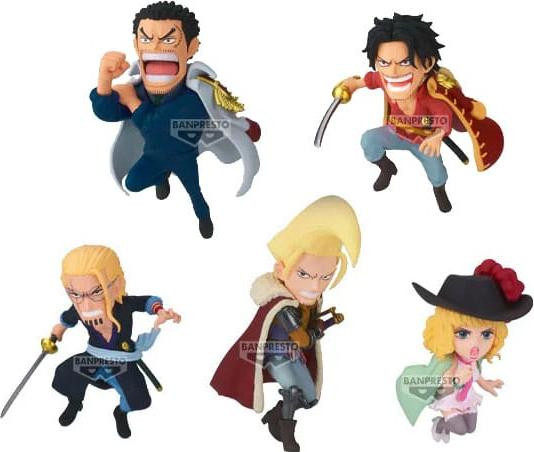 Banpresto One Piece WCF Mini-figuren God Valley Incident Display Set van 12 stuks, 7 cm
