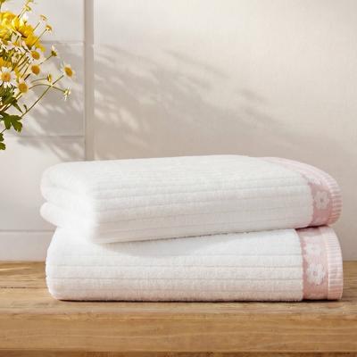 Intelligent Design Flora Rib 2 Piece Bath Towel Set