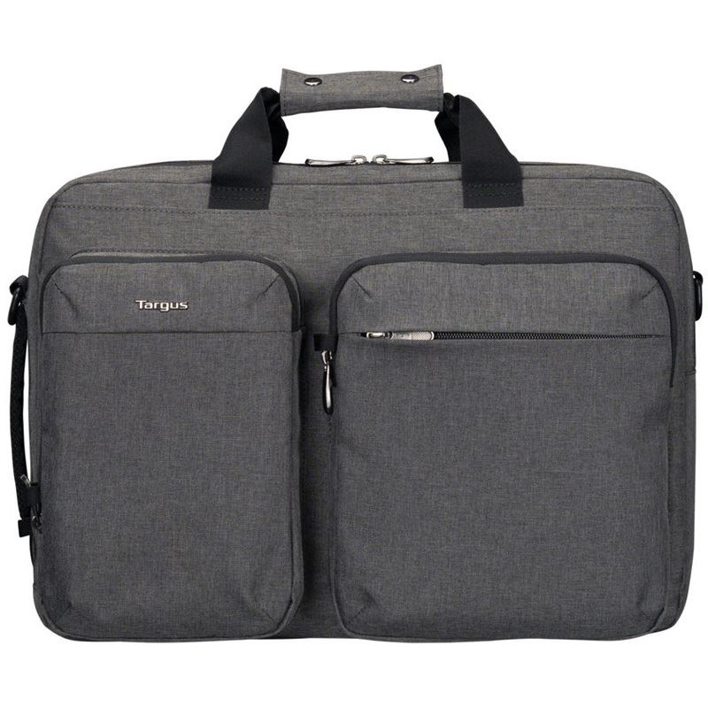 Targus HYBRID BRIEFCASE BACKPACK 15-16IN GREY