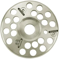 Kerbl Klauenschneidscheibe 3Cut Alu, Profi, 120mm (Pferd), Tierpflegegerät