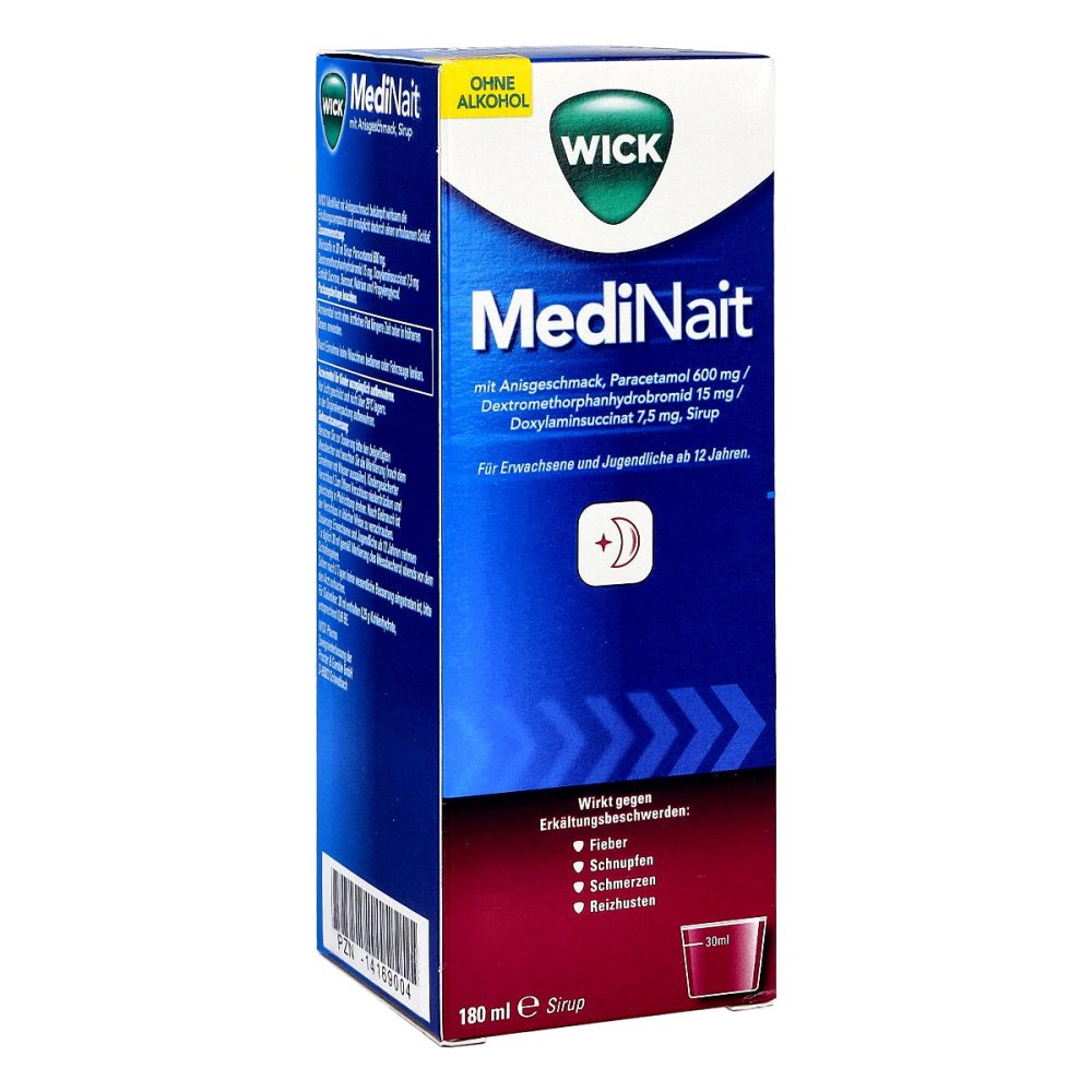 WICK Pharma - Zweigniederlassung der Procter & Gam Wick Medinait Mit Anisgeschmack Sirup 14169004