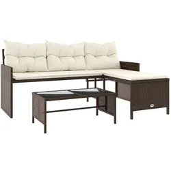 vidaXL, Gartenlounge, Lukenmoor (Glas)