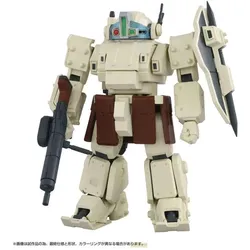 Takara Tomy Armored Trooper Votoms Toyrise Actionfigur 1/48 AT Collection 05 Odel Buckler 10 cm