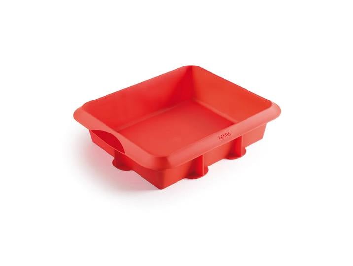 Lékué Moule à lasagne en silicone Lékué Rouge