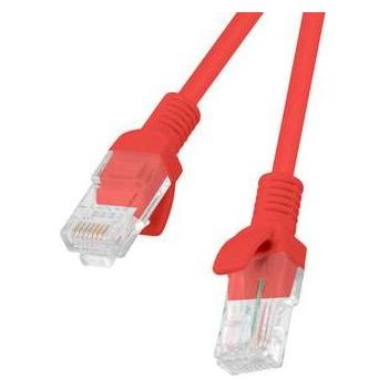 Lanberg Patchcord, Cat5e, nieekranowany, 10m, czerwony (PCU5-10CC-1000-R) (CAT5e, 10 m) (PCU5-10CC-1000-R)
