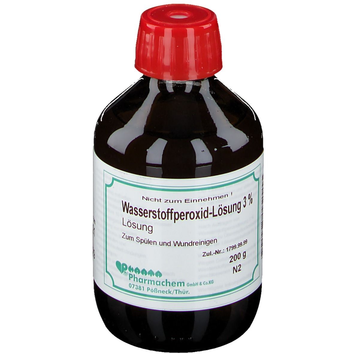 WASSERSTOFFPEROXID-Lösung 3% 200 g Lösung
