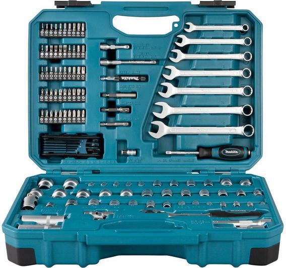 MAKITA E-06616 120-Piece Maintenance Tool Set