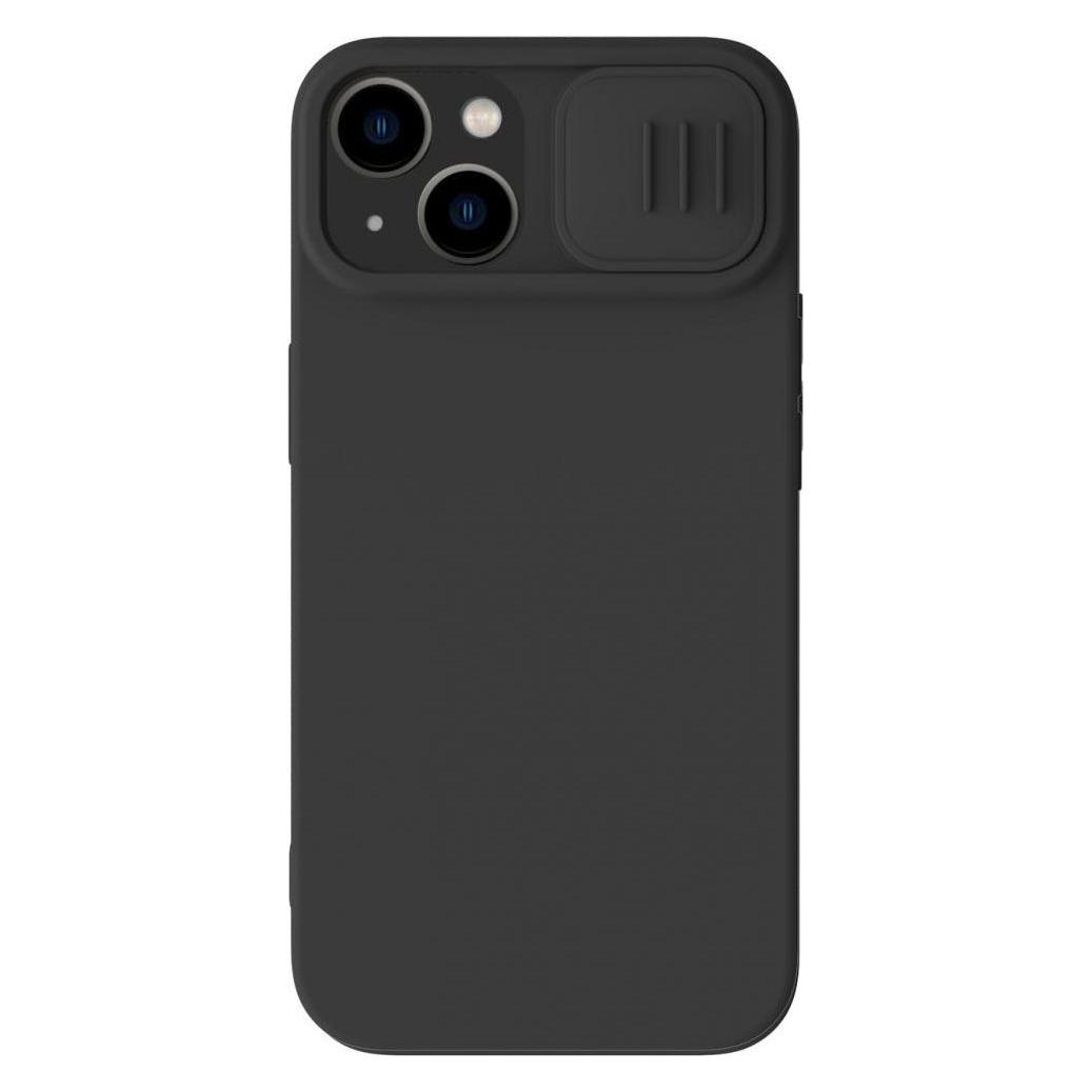 Nillkin CamShield Silk Silikonhülle für iPhone 14 Plus Cover mit schwarzer Kameraabdeckung (Apple iPhone 14 Plus) (6902048249295)