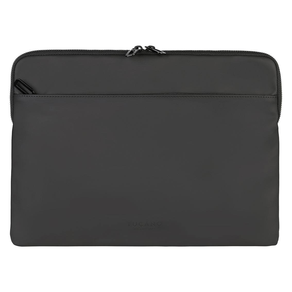 Tucano Gommo Sleeve für Notebooks 13 - 14 Schwarz Notebook bis 14 (14", Apple) (BFGOM1314-BK)