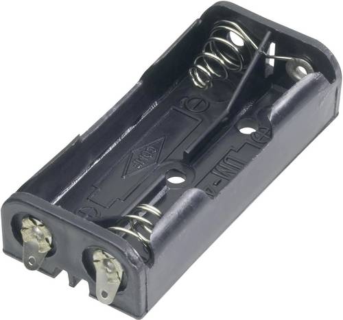 Goobay 12462 Batteriehalter 2x Micro (AAA) Lötanschluss (L x B x H) 52 x 23 x 12.5mm