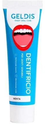 Geldis Dentifricio Menta fresca 100 ml Scudo Minerale Ipersensibilità Dentinale e Alito Fresco Prolungato
