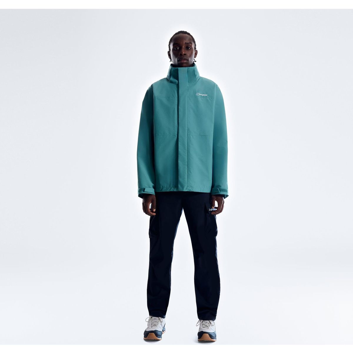 Berghaus Hillwalker 2.0 InterActive Jacket AM steel (C1714) M 4-A002120004-C1714-M