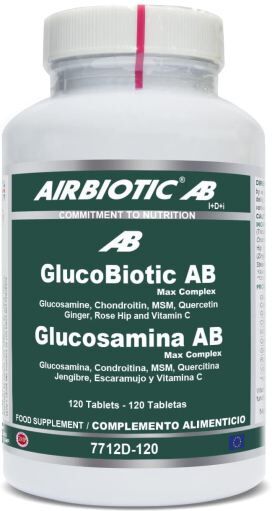 Airbiotic Glucosamine Max Ab Complex 120 Capsules