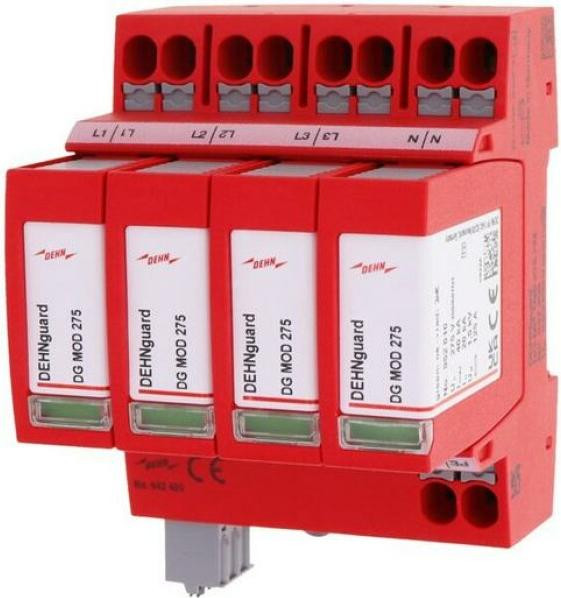 DEHN ÜS-ABLEITER TYPE 2, 4-polig, TN-S (DG SMP TNS 275 FM)