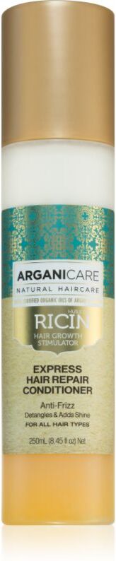 Arganicare Ricin Express Hair Repair Conditioner après-shampoing sans rinçage pour cheveux abîmés 250 ml