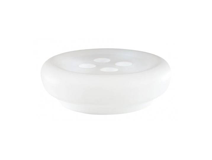 SLIDE table basse / pouf BOT ONE (Blanc lait - Polyéthylène)