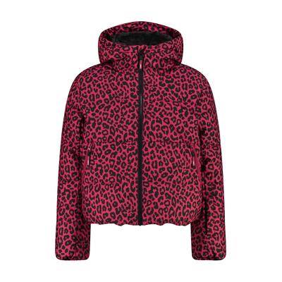 Skijacke CMP "KID G JACKET FIX HOOD", Mädchen, Gr. 152, pink (amaranto), Obermaterial: 100% Polyester. Futter: 100% Polyester. Wattierung: 100% Polyester, Jacken Skijacke, Winddicht, Wasserdicht, Funktions-Twill mit hoher Abriebfestigkeit