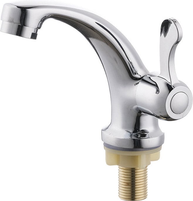 INF Waterkraan met ingebouwde koperen klep