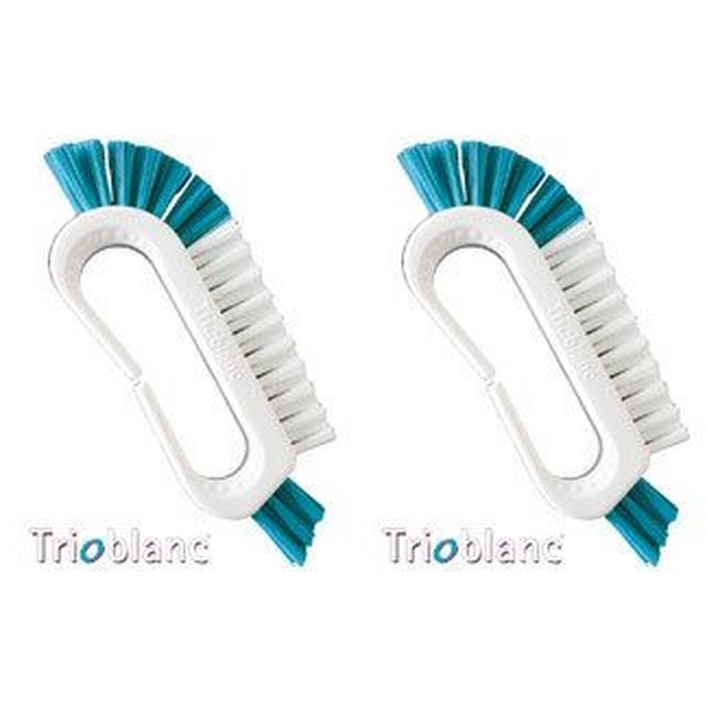 Prothesenbuerste Trioblanc x2 2x1 St Zahnbürste
