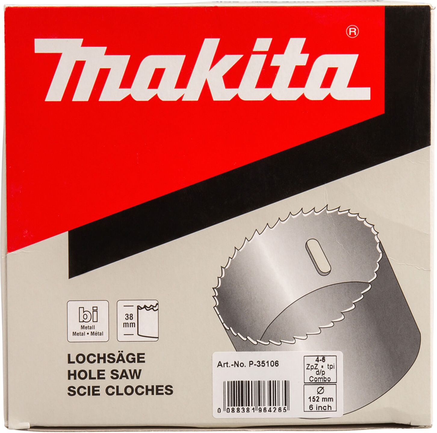 Makita BIM Lochsäge 152mm (P-35106)
