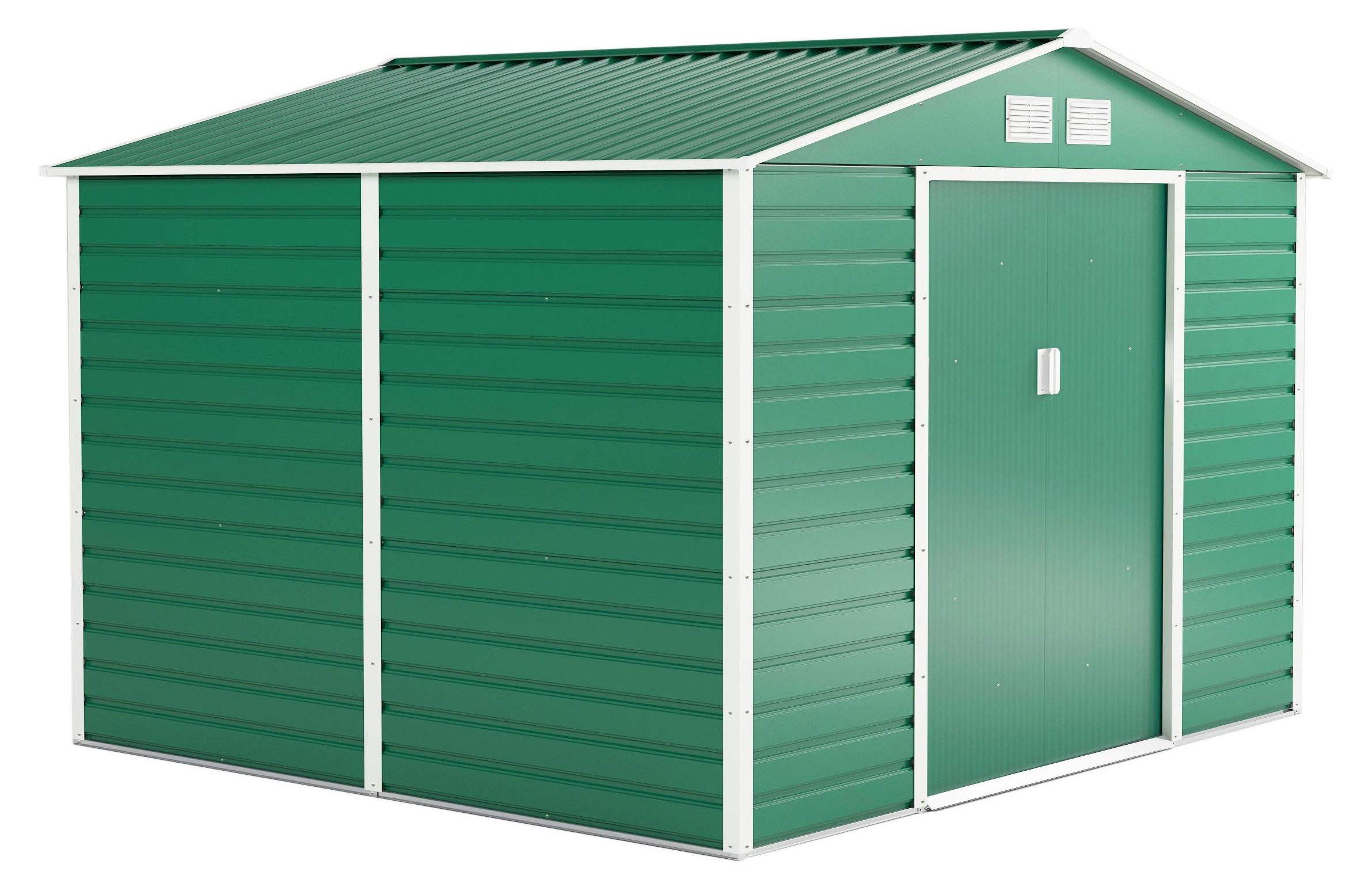 G21 Gartenhaus G21 GAH 706 - 277 x 255 cm, grün G21-63900558