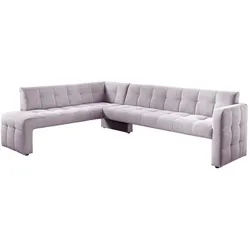 Exxpo by Gala Eckbank Barista Cord Violett Lila 3-Sitzer