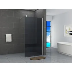Fa-Bausysteme Walk-In Glas Dusche Grauglas 40 cm