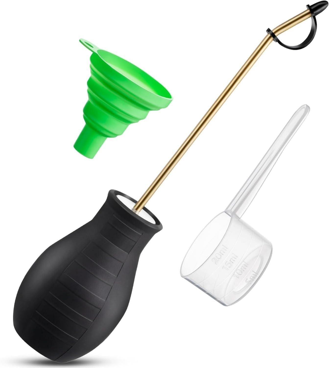 Dripio Kieselguurpoeder-stofwisser handspuit, 1 set