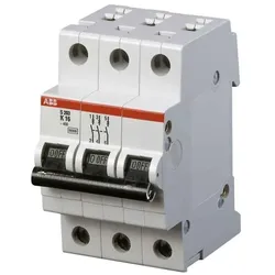 ABB, Schutzschalter, STOTZ-KONTAKT Sicherungsautomat D,6kA,16A,3P S203-D16