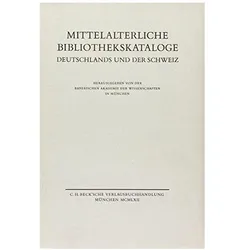 Mittelalterliche Bibliothekskataloge Ergänzungsband I: Handschriftenerbe des deutschen Mittelalters, Fachbücher von Sigrid Krämer