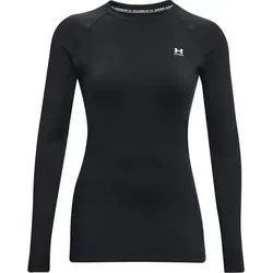UNDER ARMOUR Damen Shirt UA AUTHENTICS CREW, Größe XL in Schwarz Schwarz