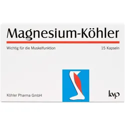 MAGNESIUM KÖHLER Kapseln 1X15 St