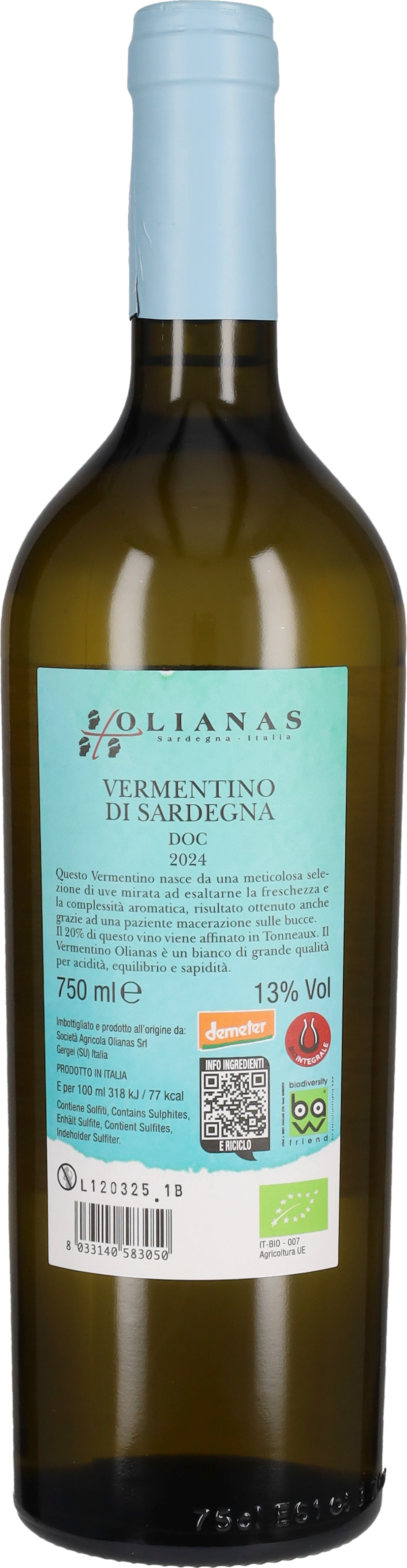 Olianas - Le Anfore Vermentino Olianas 2025