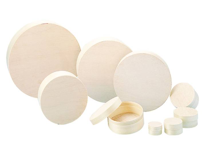 Rayher Spanschachtel FSC Mix Credit ⌀ 9 × 4.5 cm