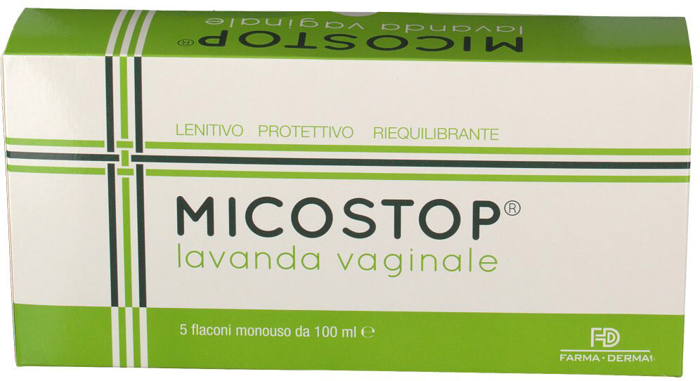 Farma-Derma Micostop Lavanda Vaginale 5 Flaconi 100 Ml