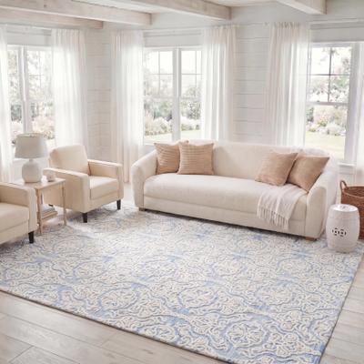 SAFAVIEH Handmade Blossom Mahalia Modern Floral Wool Rug