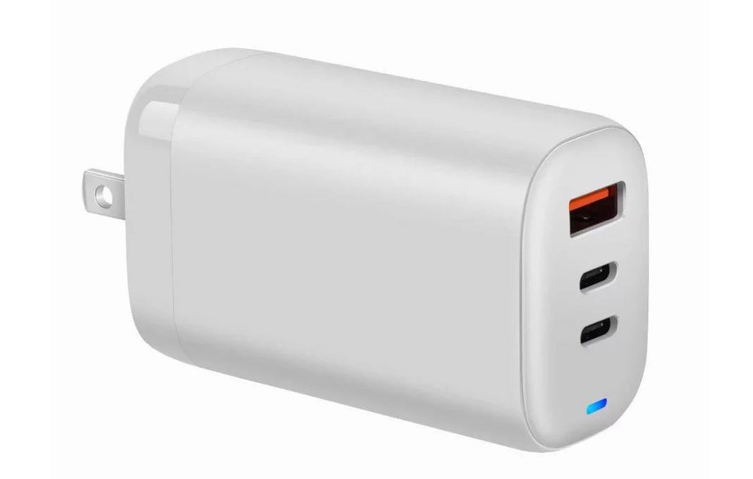 Acer GaN-Ladegerät 65W-19V mit Drei Ports, EU/UK Steckdose