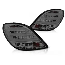 LED Lightbar Rückleuchten passend für Peugeot 207 Bj. 06-09 Smoke