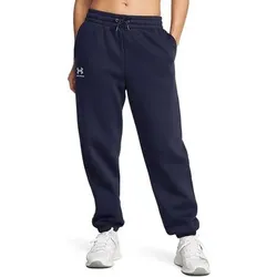 UNDER ARMOUR Damen Sporthose ESSENTIAL FLEECE JOGGERS, Größe XXL in Schwarz 410