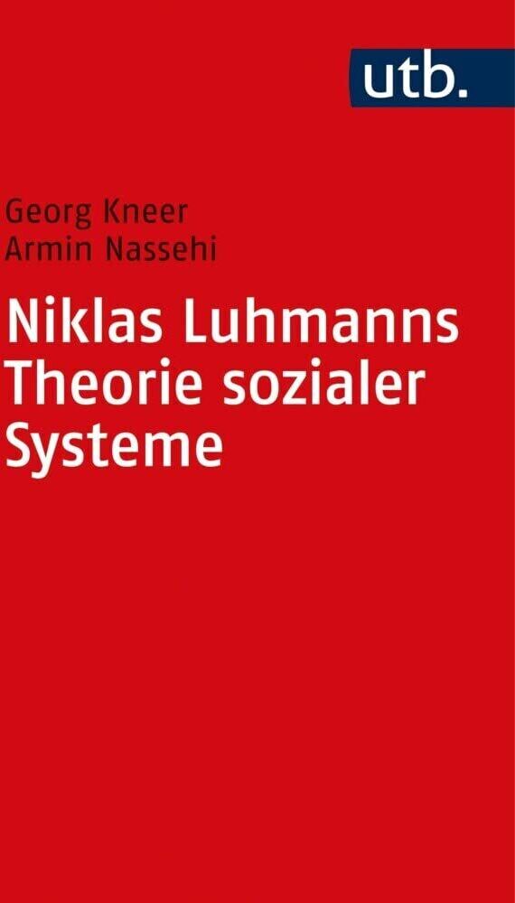 Georg Kneer - Niklas Luhmanns Theorie sozialer Systeme - Preis vom 19.10.2026 19:33:35 h