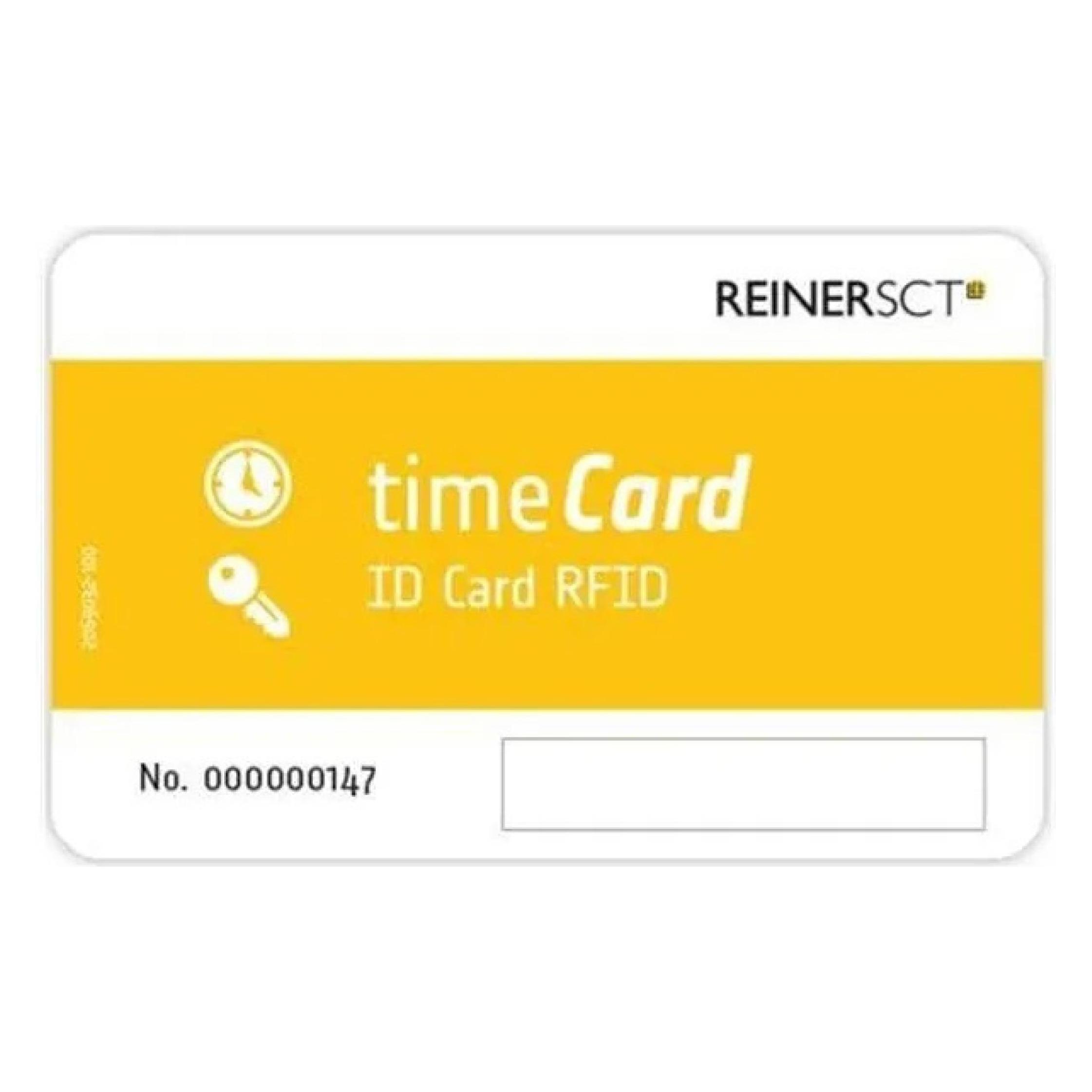 ReinerSCT timeCard Premium Chipkarte 25 DES (2749600-562)