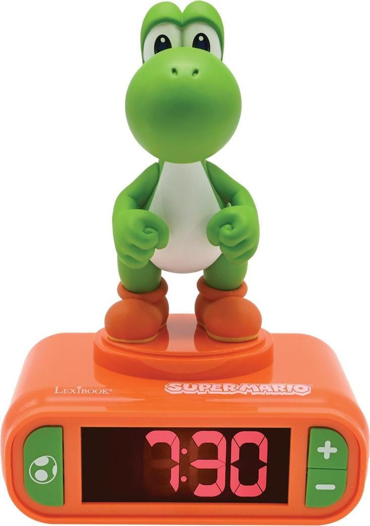 Lexibook Wekker met 3D-figuurtje van Super Mario Yoshi